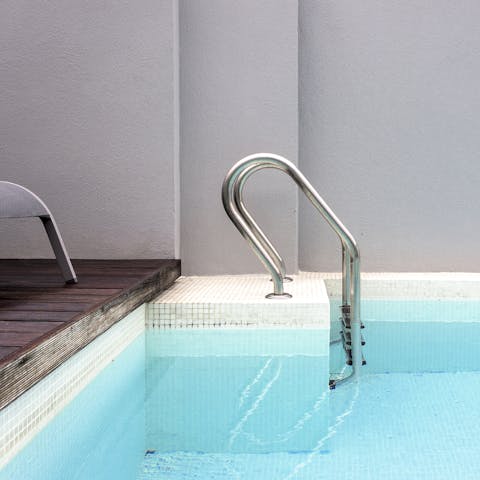 Access to a resident-only swimming pool