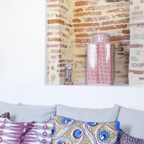The mix of contemporary and traditional design