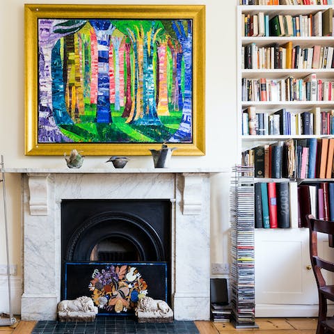 Read through the library of books