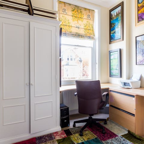 Get some work done during your stay