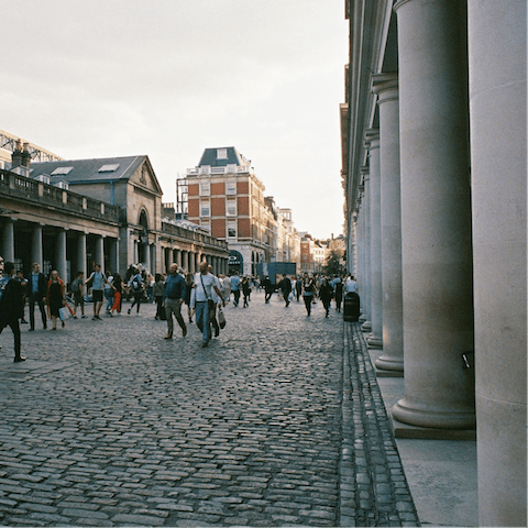 Stay a short walk from lots of the main attractions, including the British Museum and Covent Garden