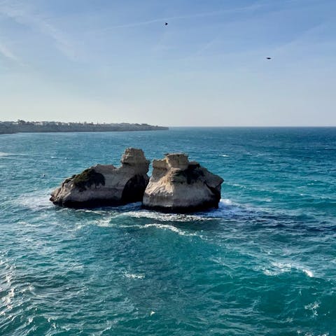 Experience a refreshing coastal escape on the eastern coast of Puglia