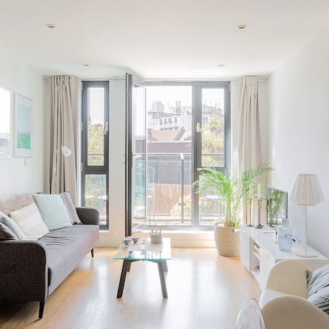 Plenty of natural light