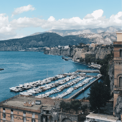 Spend a day exploring Sorrento – just a short drive away