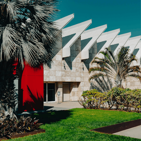 Get artsy at the LACMA, five minutes by car