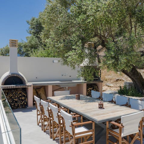 Fire up the barbecue and enjoy long alfresco lunches