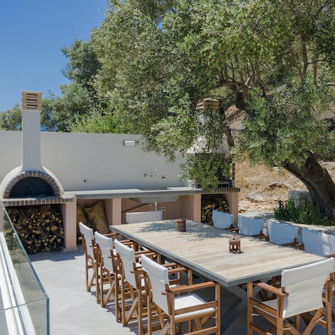 Fire up the barbecue and enjoy long alfresco lunches