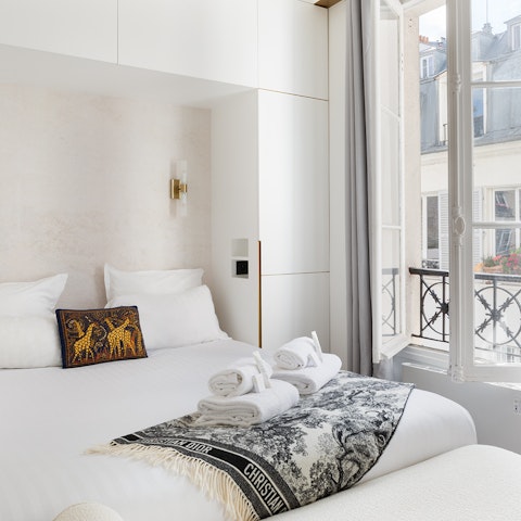 Wake up feeling rested and ready for another day of Paris sightseeing