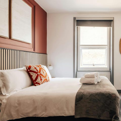 Draw the blackout blinds for a good night's kip