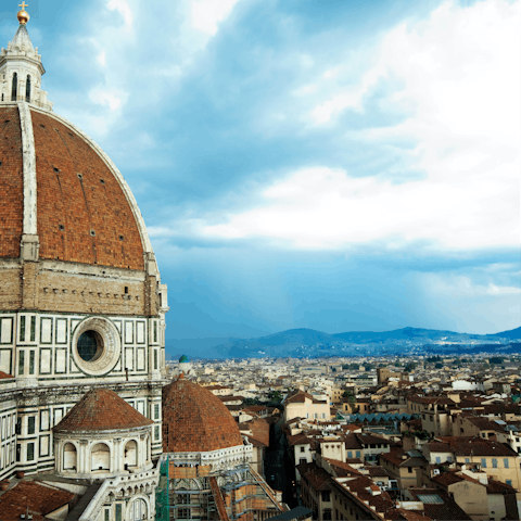 Make a beeline for the Duomo, just five minutes on foot