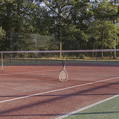 Claim victory on the tennis court