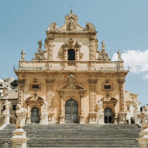 Explore the baroque city of Modica – a short drive away