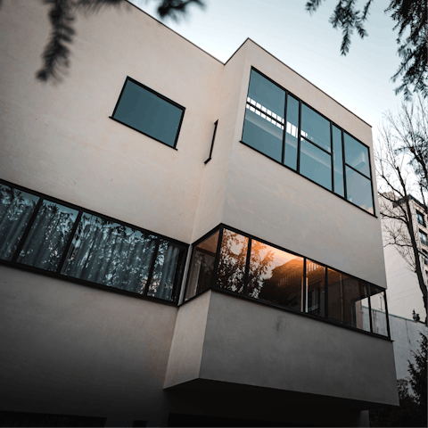 Visit Le Corbusier's Villa La Roche, a short walk away