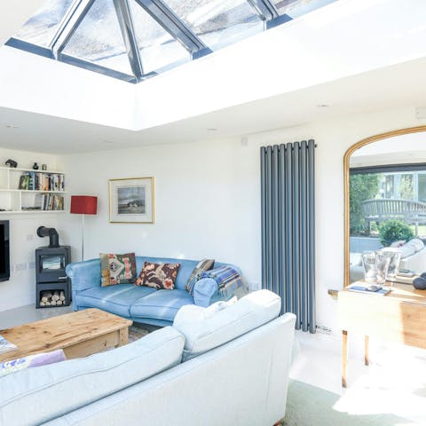 Savour cosy family gatherings and games by the fire