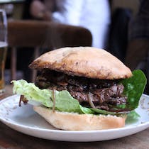 Savour the Steak Sandwich at The Eagle Farringdon