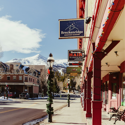Discover Breckenridge's vibrant Main Street