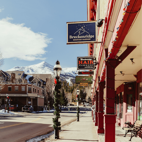 Discover Breckenridge's vibrant Main Street