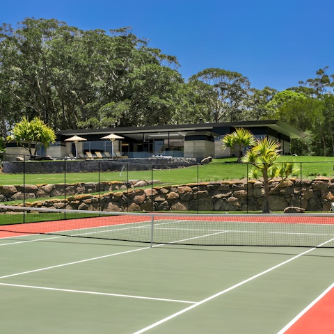 Challenge your nearest and dearest to a game of tennis