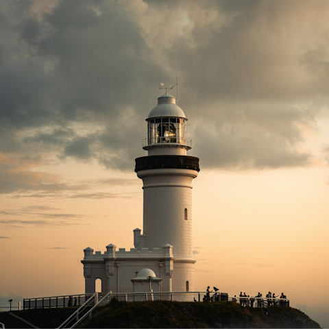 Watch the sunset from Byron Bay Lighthouse