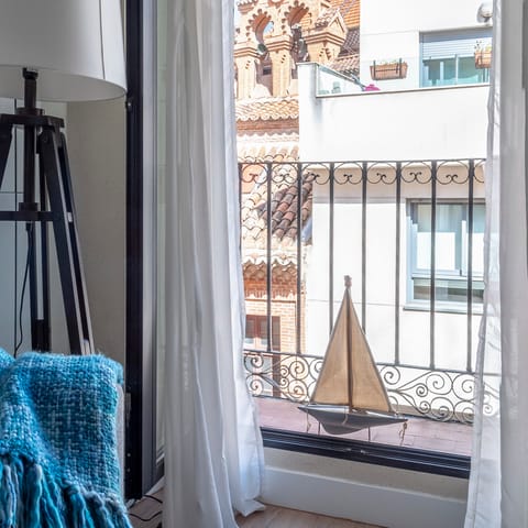 The four beautiful balconies