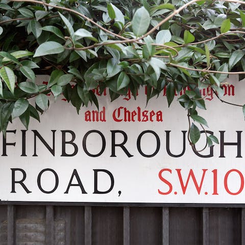 the fantastic Kensington location