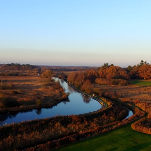 Enjoy a boating trip along the nearby Norfolk Broads