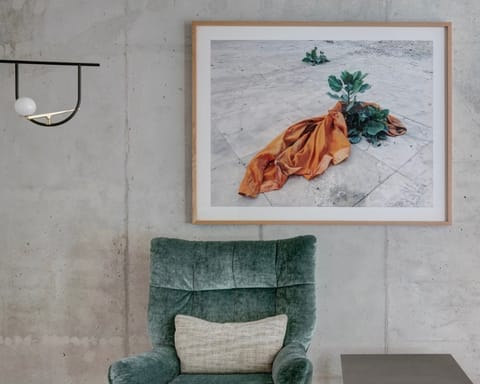 This captivating photo art piece
