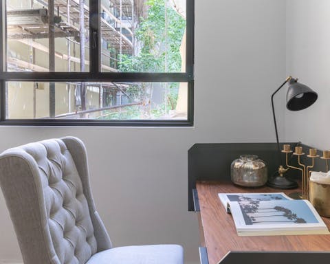 A bright working space