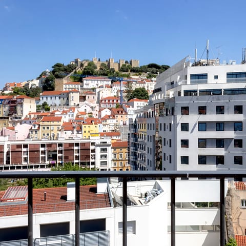 The view of the castle