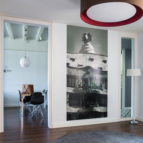 The large scale architectural photography