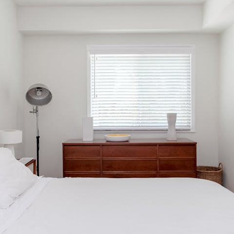 Heavenly white bedding