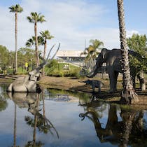 Check out Pre-Human artifacts at La Brea Tarpits