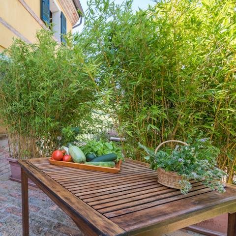 Make the most of Le Marche’s famously fresh produce with a barbecue or picnic