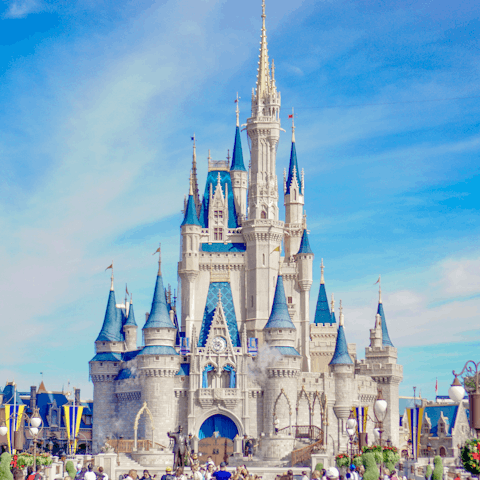 Begin your stay in Florida with a fun-filled trip to Disney
