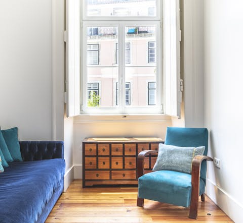Velvet furniture