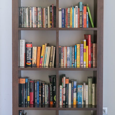 Pick your next holiday read from the library of books