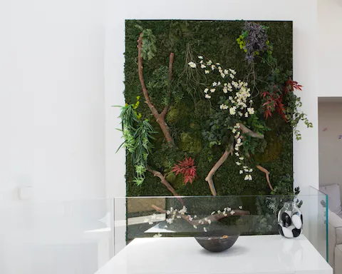The living wall artwork