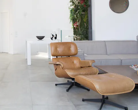 The Eames-style lounge chair
