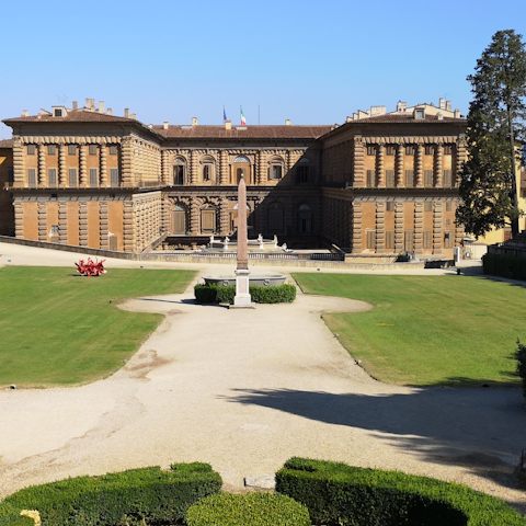 Take a tour of the Palazzo Pitti and Boboli Gardens