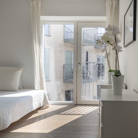 The luminous living room