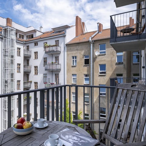 This balcony for two