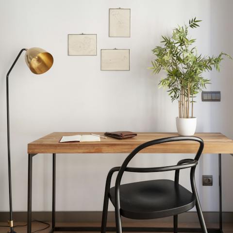 Space to catch up with work