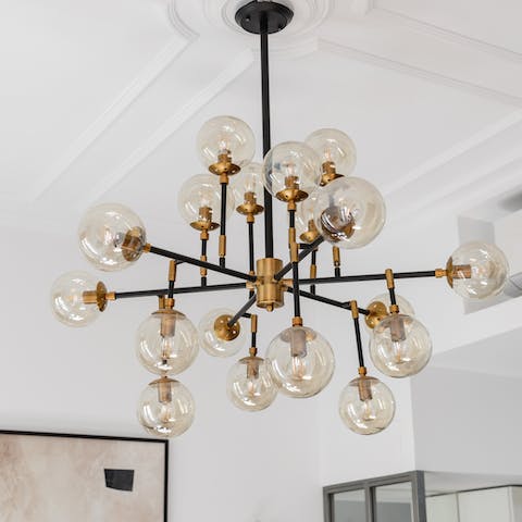 The Sputnik chandelier