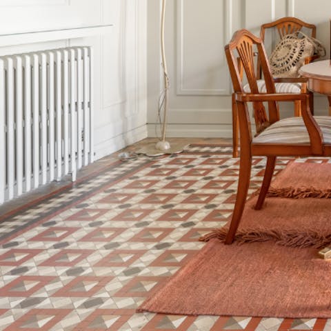 The stunning floors