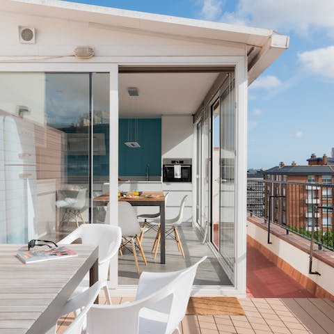 Try your hand at making your favourite Catalan culinary creations – just try not to get distracted by the view