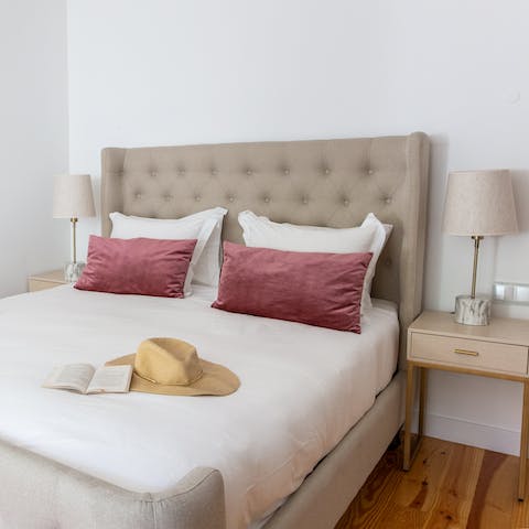 The high quality soft furnishings