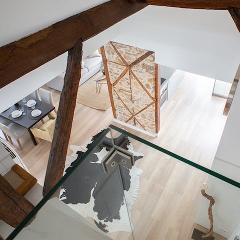 The unique design layout