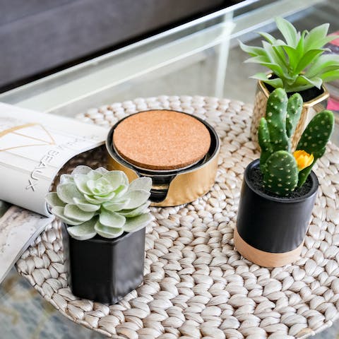 Trinkets for a homely experience