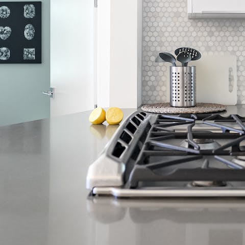 Top of the line kitchen appliances
