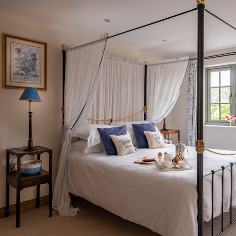 Soak up the charm of the blissfully quiet bedrooms
